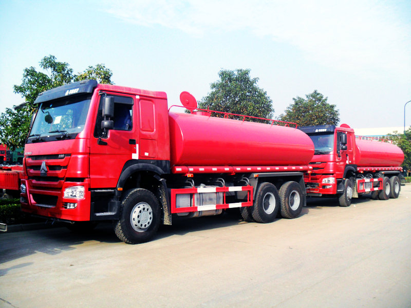 Howo Sino 6x4 Water Tank Truck 25000L
