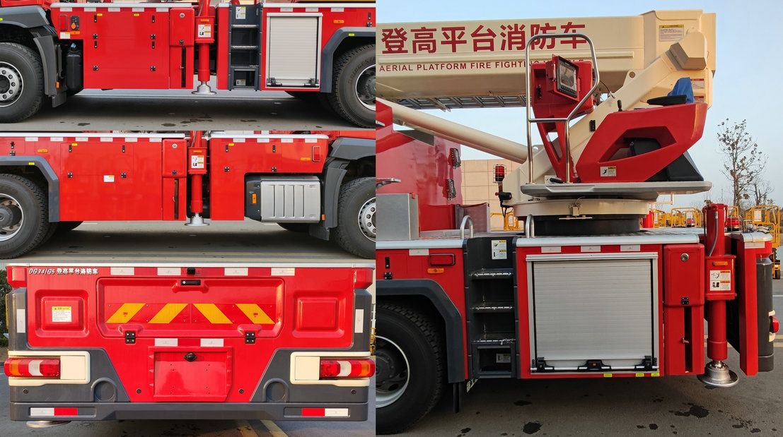 aerial ladder platform fire truck (7)