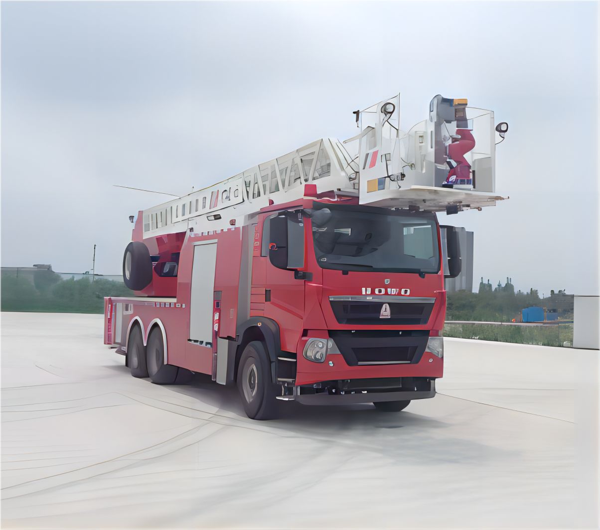 Aerial ladder fire trucks (189)