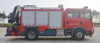 HOWO Chemical Rescue Fire Trucks With Decontamination system