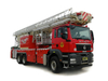 SITRAK 10 Wheels 32M 34M Aerial Platform Fire Resuce Truck 