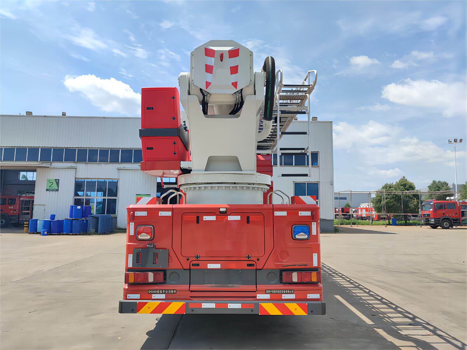 aerial ladder platform fire truck (50)