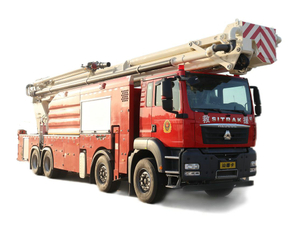 HOWO SITRAK 62M Jib Tower Water Foam Fire Fighting Truck JP62