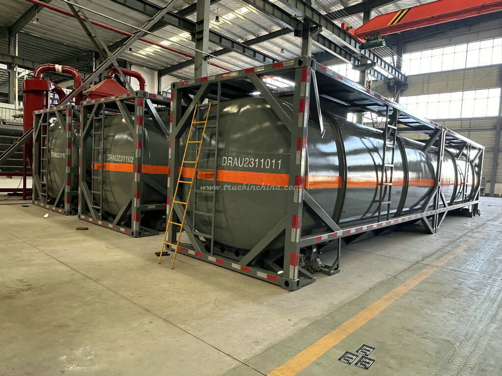 40Ft Dilute Sulfuric Acid Iso Tank Container (3)