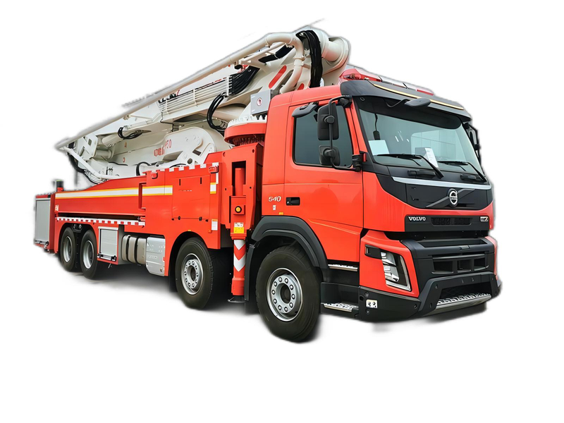Volvo 50JP Water Foam Tower Fire Truck