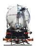 Customize Dongfeng Dry Hydrated Lime Powder Supersucker Vacuum Tanker Trucks 23m3