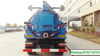 Vacuum Tanker with Pressure Water Clean Truck 1.5+1.8m3