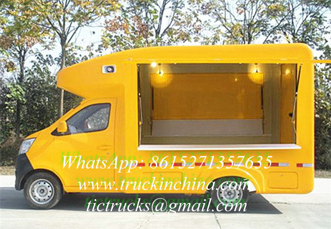TIC5020XXCSC Snack Food Truck Fast Food Truck for Hot Sale