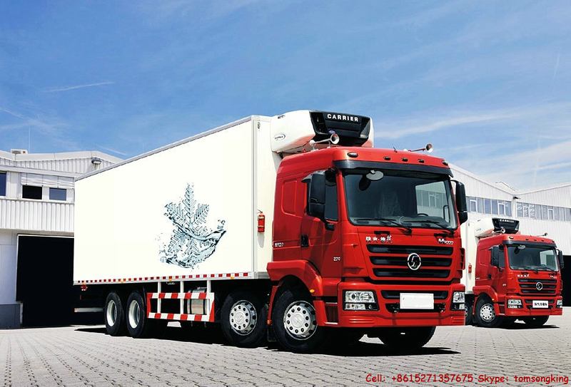 SHACMAN Food refrigerated truck 8x4 Freezer Truck 30~40T <Customization RHD>