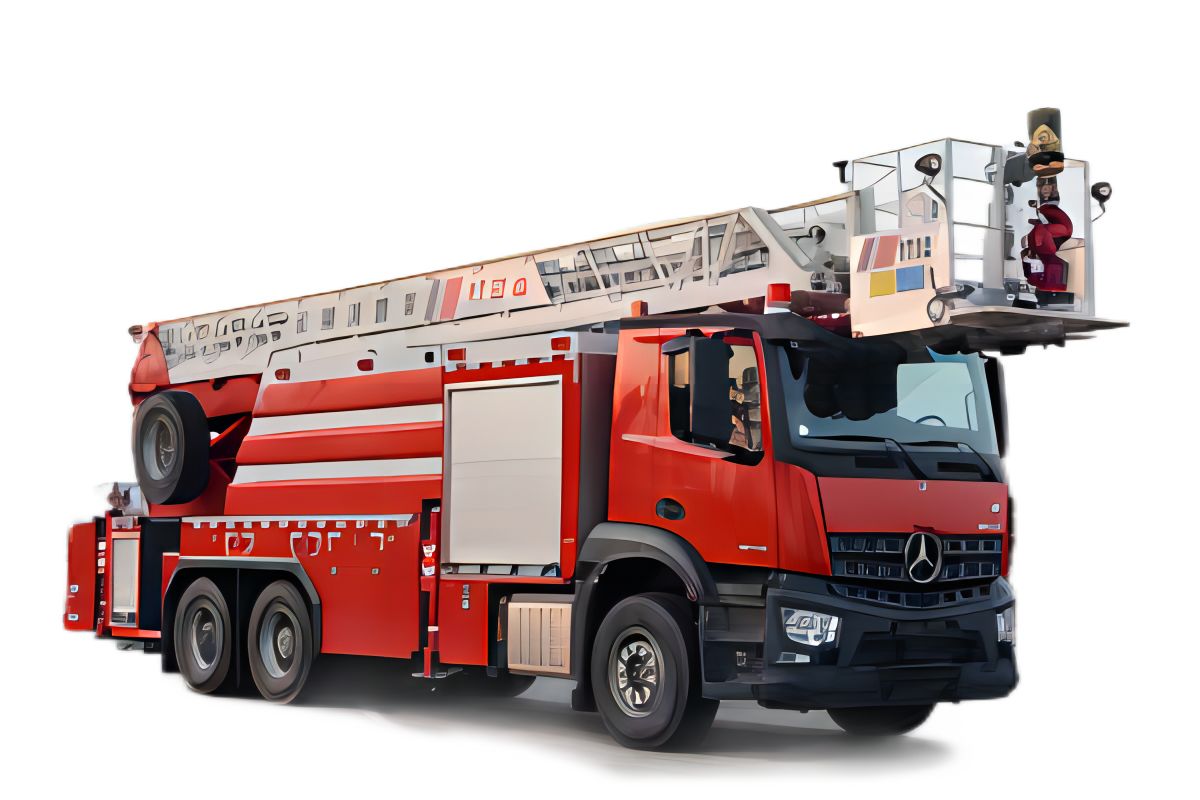 Arocs 6X4 YT60 Aerial Ladder Fire Truck
