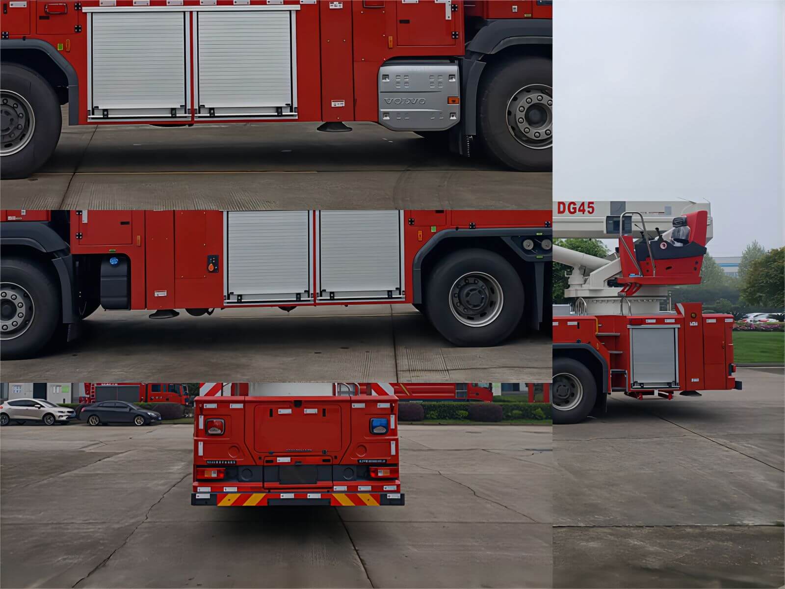 aerial ladder platform fire truck (113)