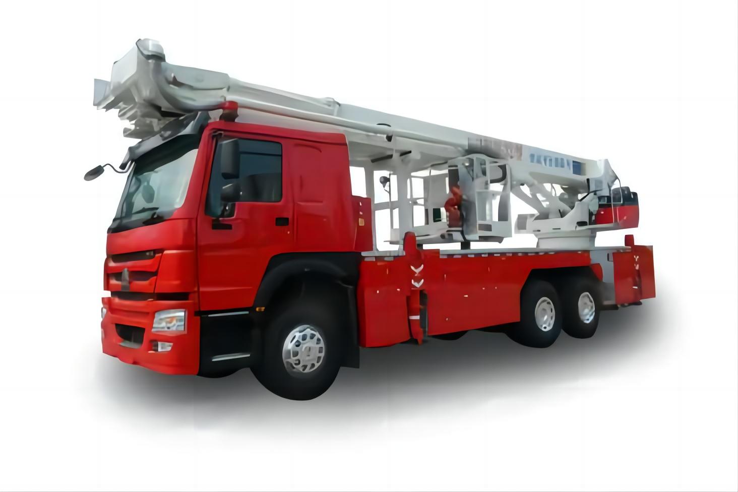 HOWO DG32 Aerial Hydraulic Platform Fire Truck