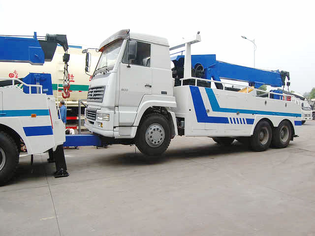 Sino Steyr 6x4 Wrecker Truck