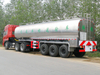Stainless Steel 3-axle Milk Transportation Semi Trailer
