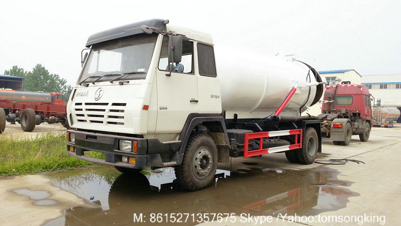 Steyr 4x2 /4x4 270HP~380HP septik truck sewage tanker 6~12cbm <LHD RHD>