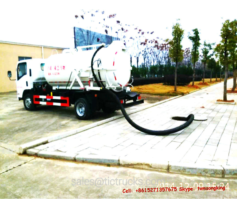 ISUZU Vacuum Tanker Truck
