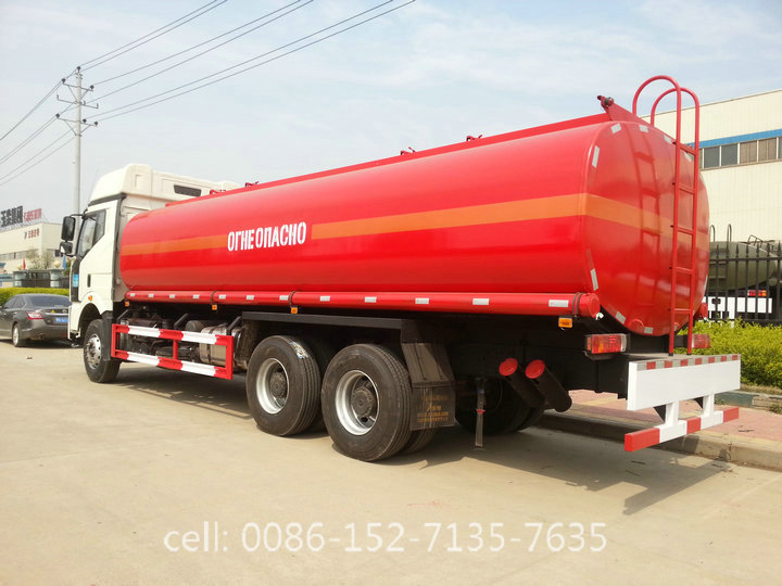 FAW J6 6x4 fuel tanker