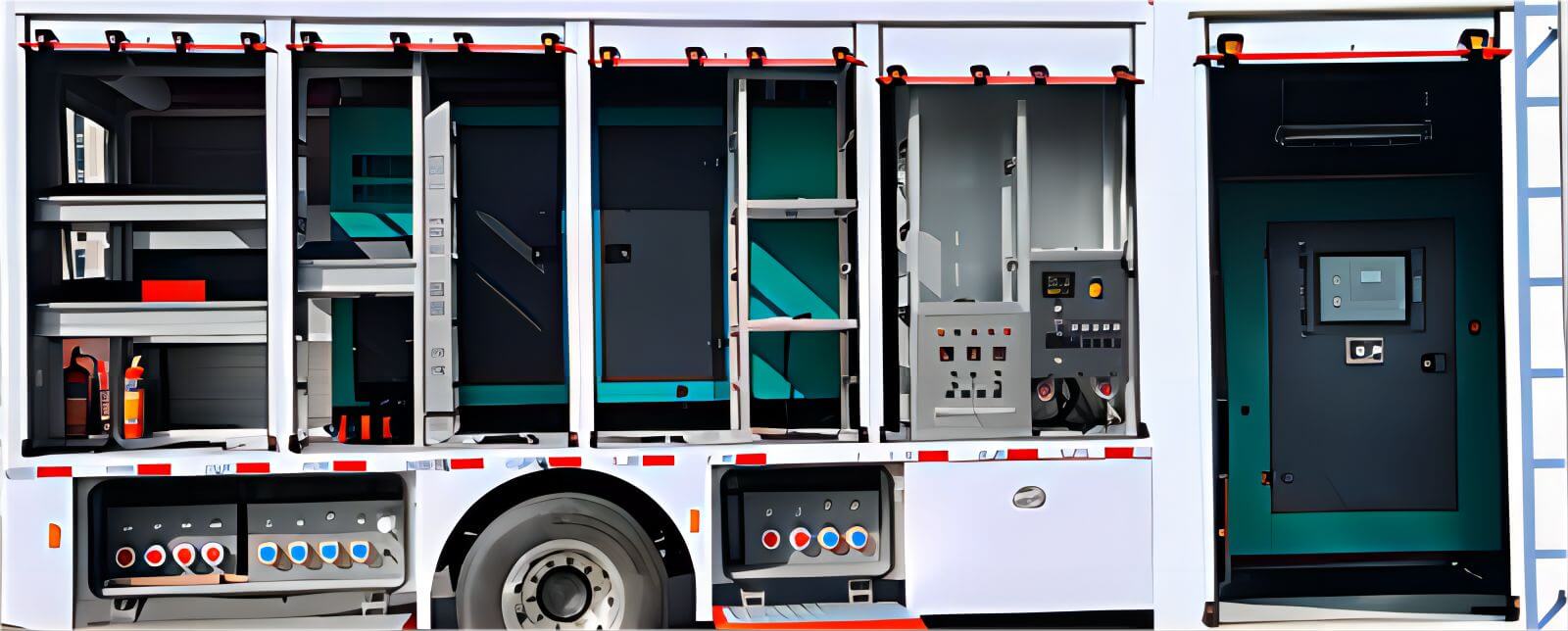 HOWO Lighting Rescue Vehicles (3)