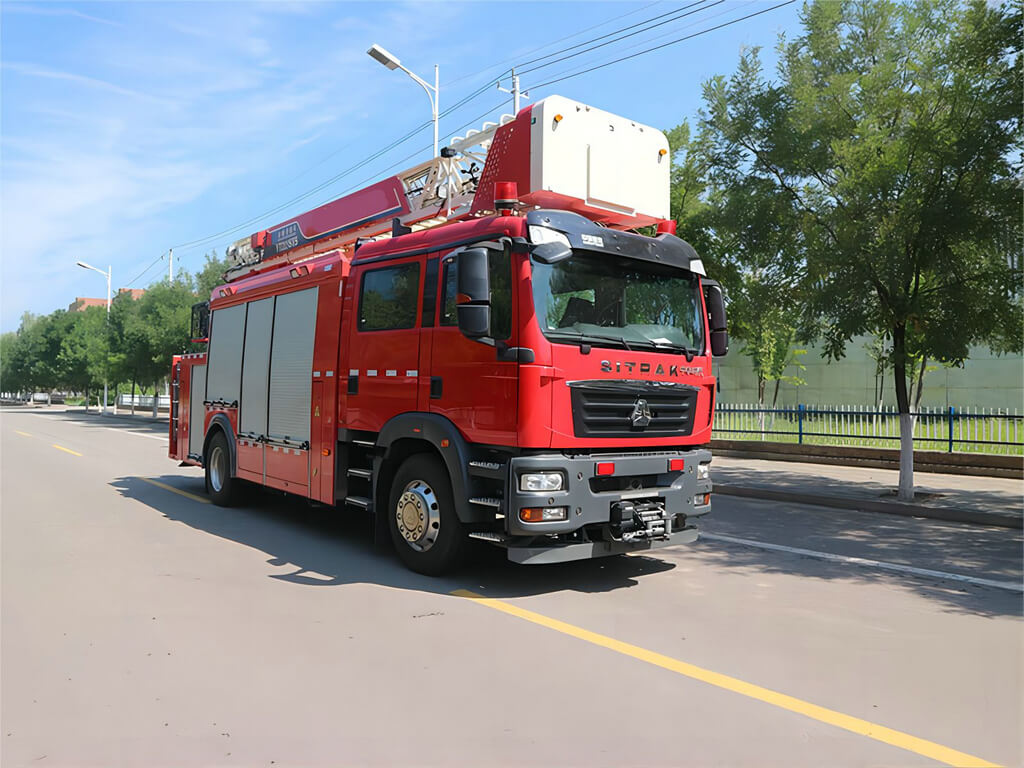 SITRAK E6 Aerial Ladder 22M Fire Fighting Truck
