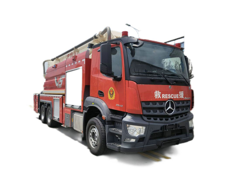 Arocs Forcible Entry 19M Water Tower Fire Fighting Truck JP19