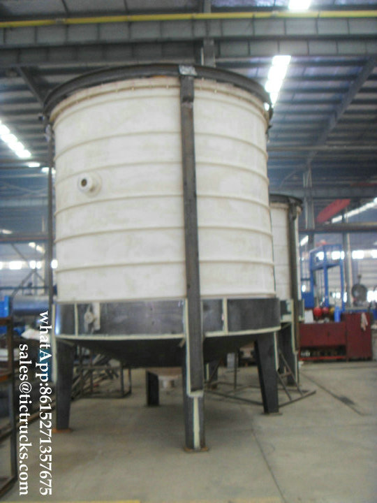 PE Tank Reactor Steel Lined with PE Agitated Reactor
