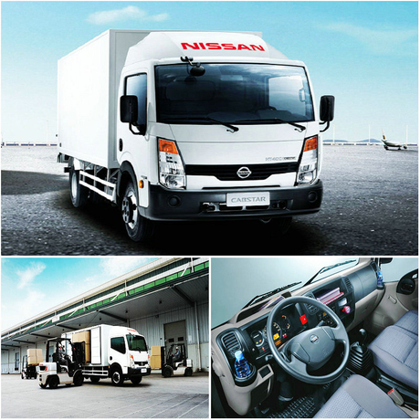 非売品1/43 NISSAN CABSTAR 日産 キャブスター 海外販売促進品 Nissan Cabstar Box Truck – tyotoys