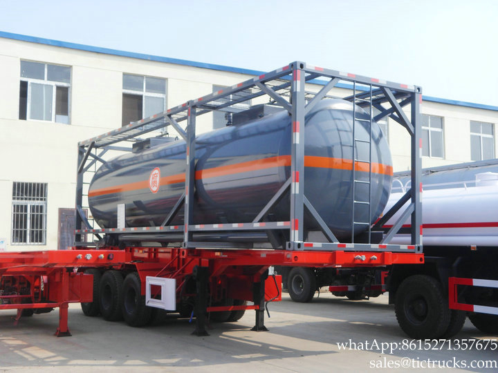 30ft Iso Tank-container Hydrochloric Acid 35% 28000L