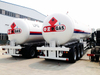 HOT SALE 58.5CBM LPG GAS TANK SEMI TRAILER