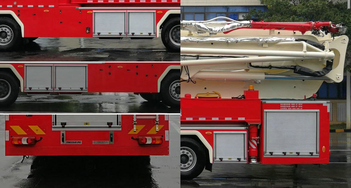 Long Span Water Tower Fire Trucks JP62 (16)