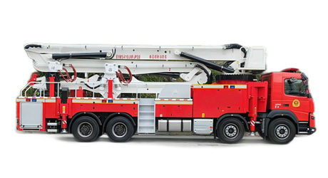 Wholesale VOLVO Hydraulic Forcible Entry Tower Fire Truck