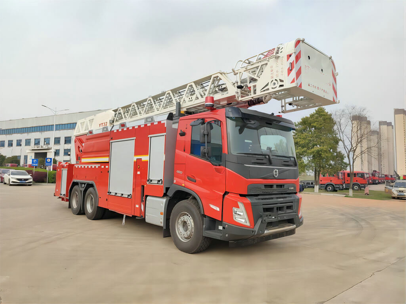 Wholesale Volvo 53M Ladder Fire Truck in Chinese Hubei Dong Runze