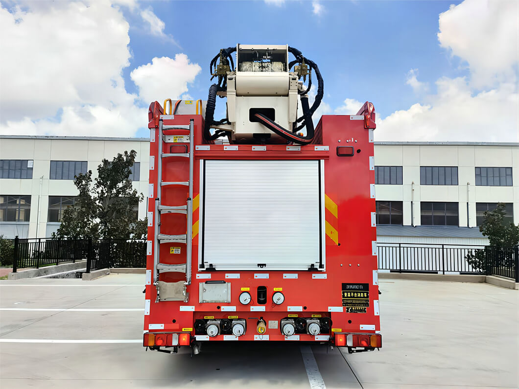 aerial ladder platform fire truck (2)