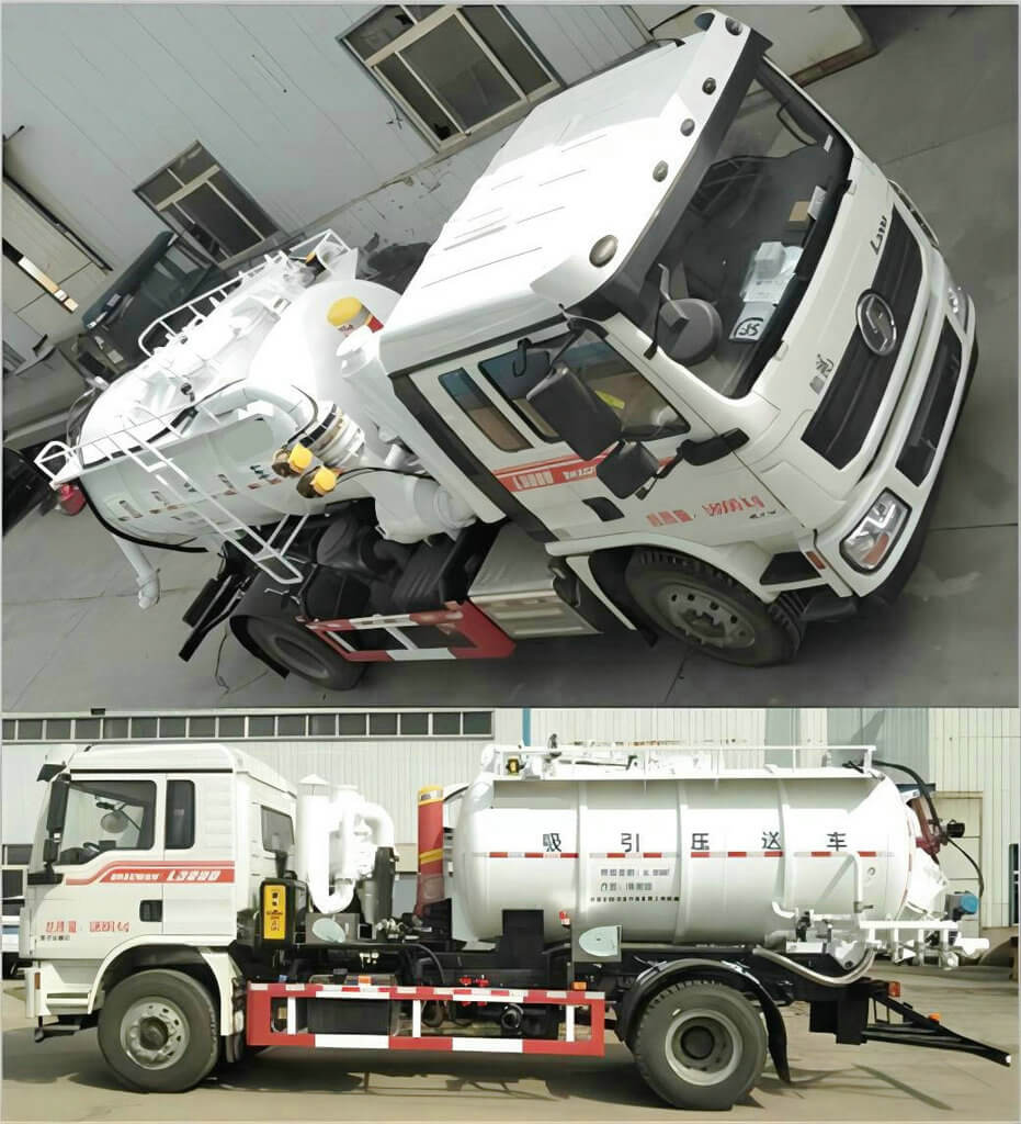 Dry Vacuum Truck Vac Super Sucker