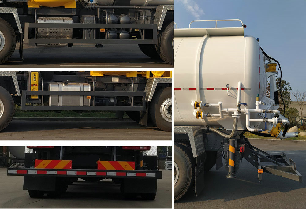 SAIC Hongyan Industrial Vacuum Loader Trucks (3)