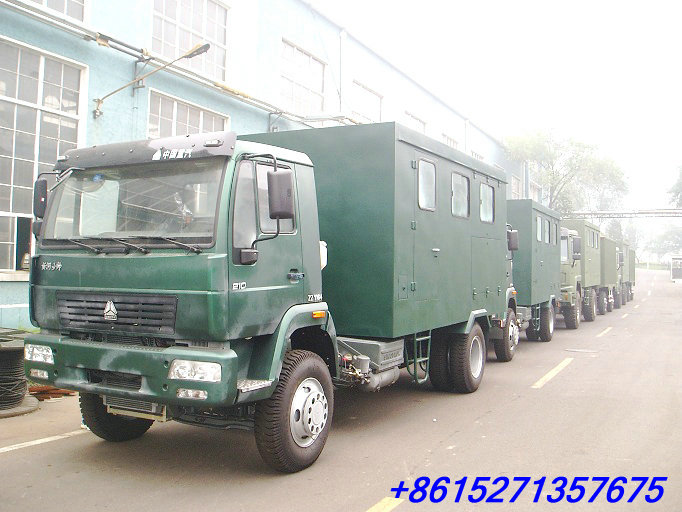 HOWO Mobile Workshop Truck to Ghana price