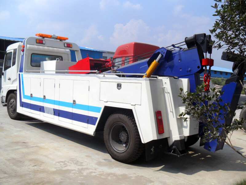 Dongfeng Tianjin 10T Towing Conjoined Road Wrecker