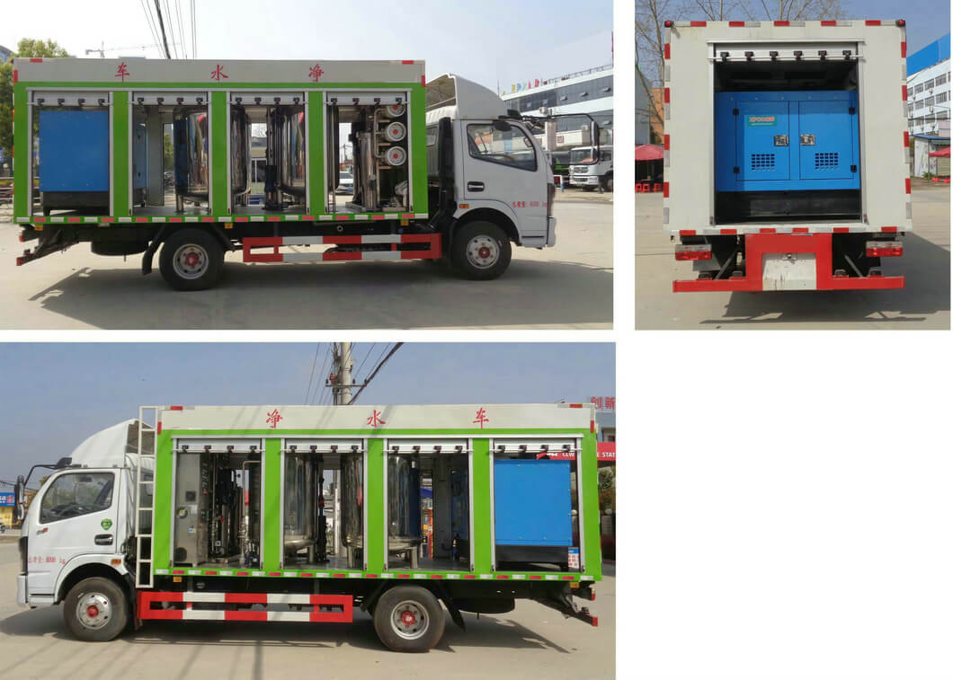 DFAC Mobile purified water supply trucks (8)