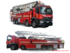 Actros 48m Long Span Water Tower Lifter Fire Truck JP48