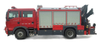 HOWO Chemical Rescue Fire Trucks With Decontamination system