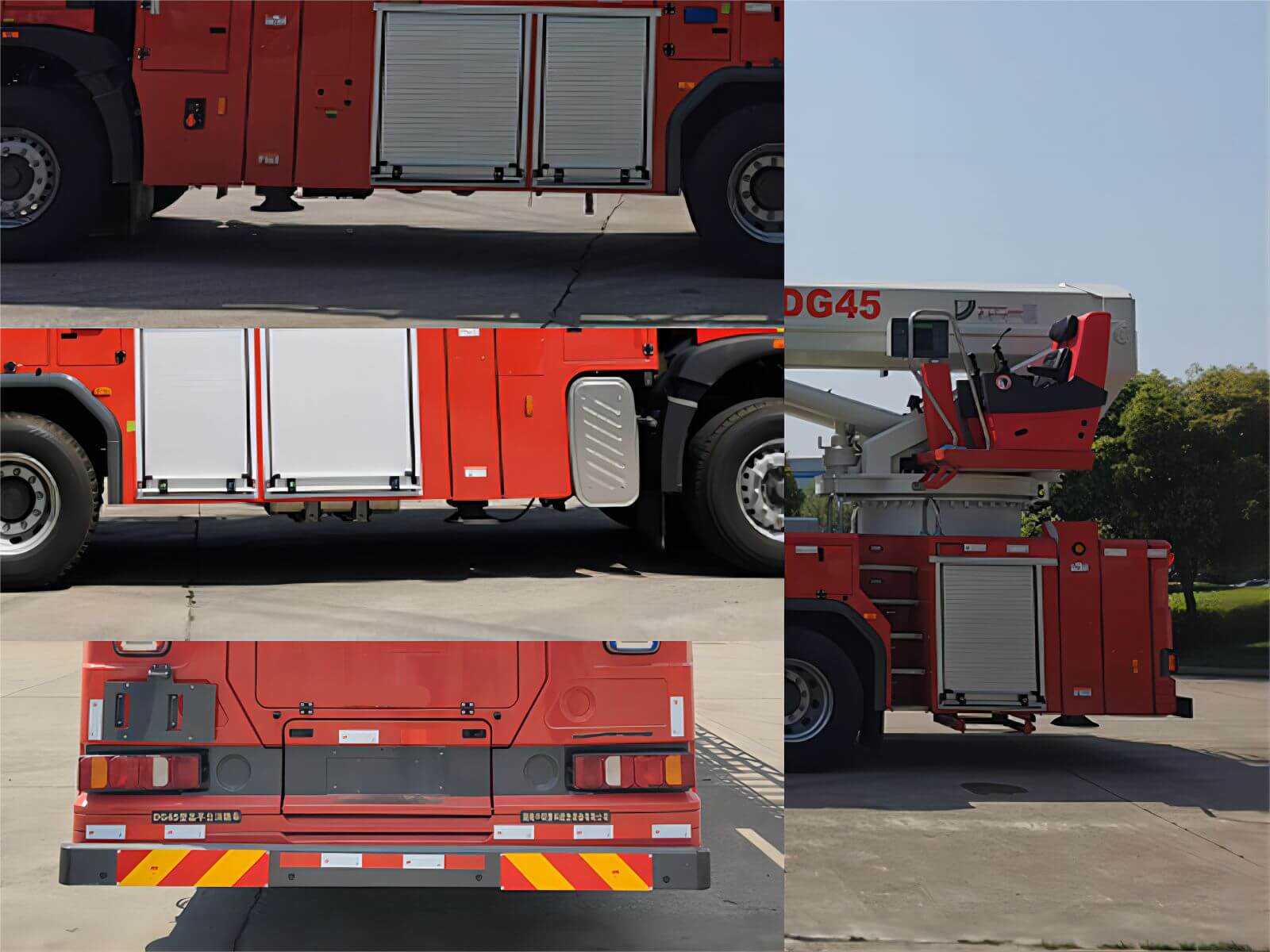 aerial ladder platform fire truck (51)