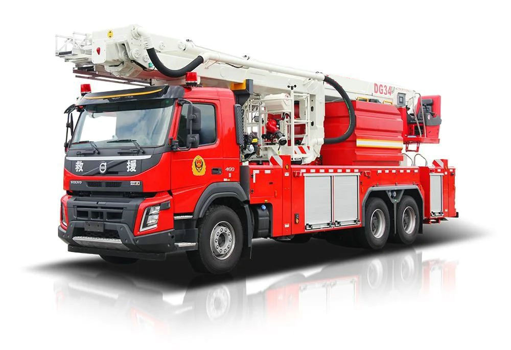 Volvo 6x4 Aerial Elevated 34m Platform Fire Truck