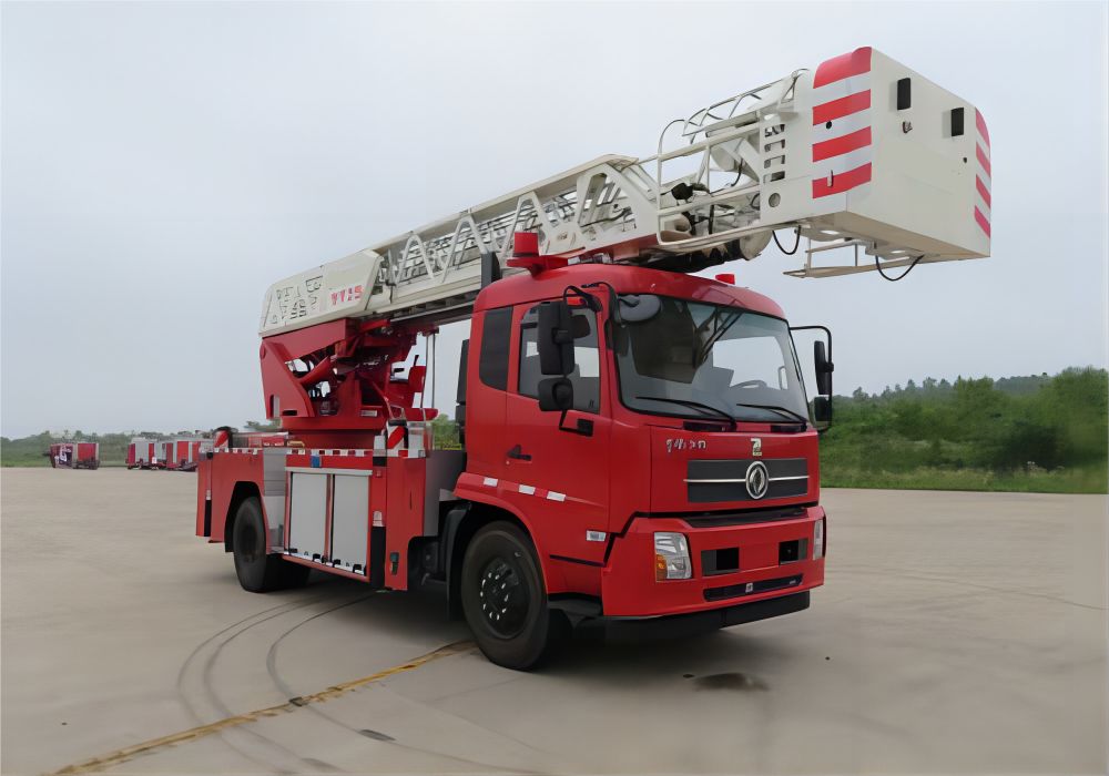  king Run 25M Aerial Ladder Fire Truck