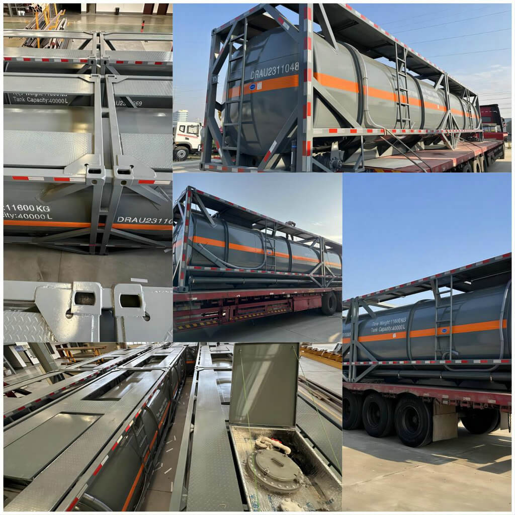 40Ft Dilute Sulfuric Acid Iso Tank Container (6)