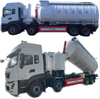 Customize DFAC Pneumatic Industrial Vacuum Trucks For Dry Substances 23m3