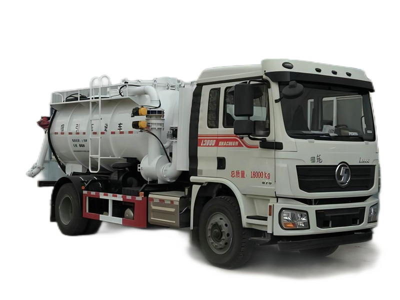 Customize SHACMAN Dry Vacuum Truck Vac Super Sucker 7 m3
