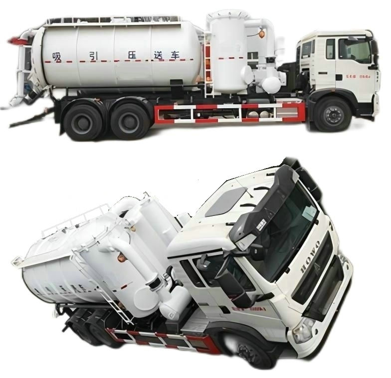 Customize Sinotruck Industrial Dry Vacuum Supersucker Truck 16m3
