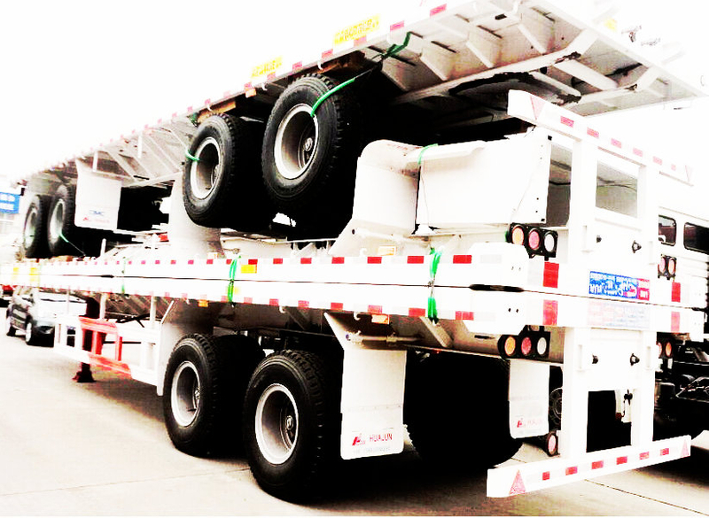 40FT Bogie Type Flatbed Semi-trailer