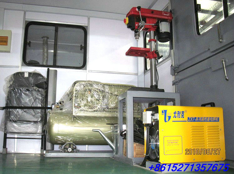 HOWO Mobile Workshop Truck to Ghana price