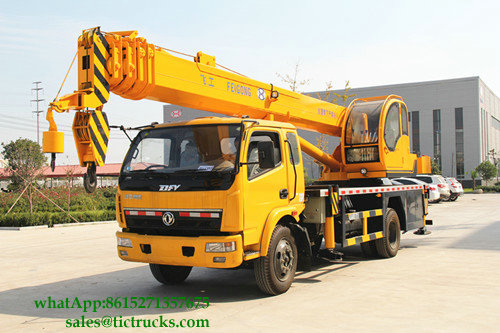 Dongfeng 8-16 Tons Truck Crane Custermizing