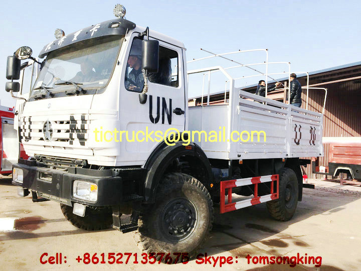 Beiben 1629 Troop Carrier Soldiers Carrier 4x4 Trucks